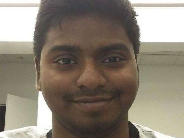 VIU graduate student Aditya Jonnalagadda's poster on using neural networks to search for possible tumors in medical images wins honorable mention at annual SPIE conference