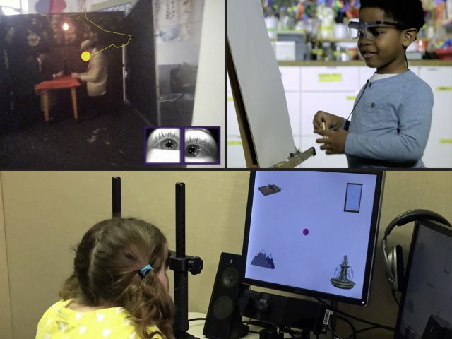 Eye tracking children