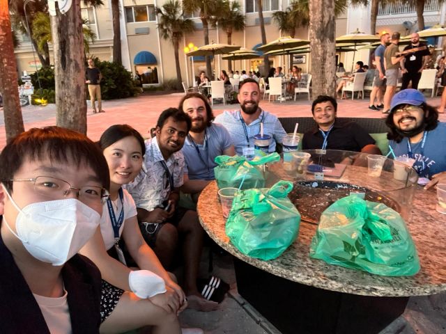 A record 10 members of the VIU presented 7 posters at the 2022 Vision Sciences Society Annual Meeting in St. Pete’s Beach, Florida