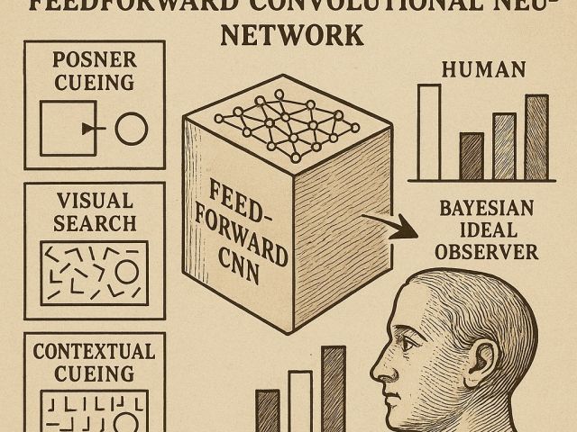 Emergent human-like behavioral signatures of covert attention in CNNs