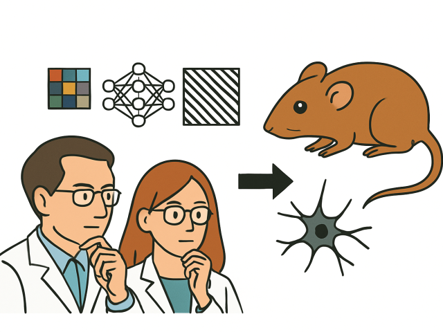 Analyizing the inner workings of CNNs to predict neuron types mediating covert attention